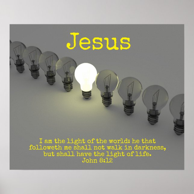 Póster A Luz de Jesus (Frente)