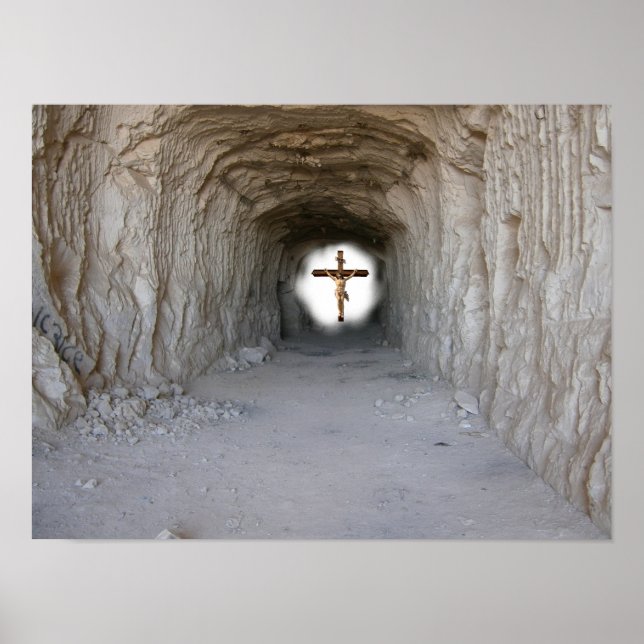 Poster A luz no fim do túnel (Frente)