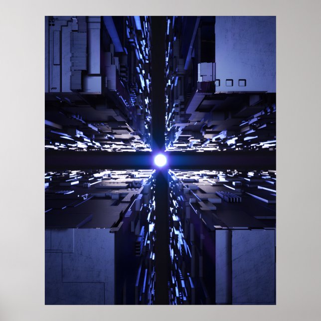 Poster A Luz que Guia o Futuro (Frente)