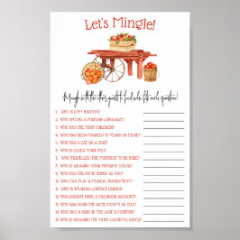 Poster A Maçã de nosso Jogo de Chá Único de Vamos