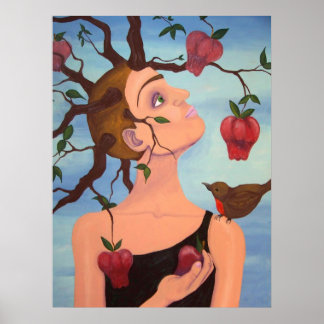 Póster a maçã nunca cai longe