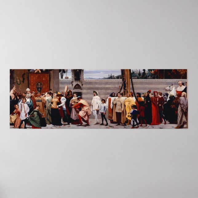 Poster A Madona de Cimabue é transportada (Frente)