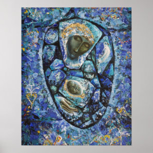 Poster "A Madonna Azul"