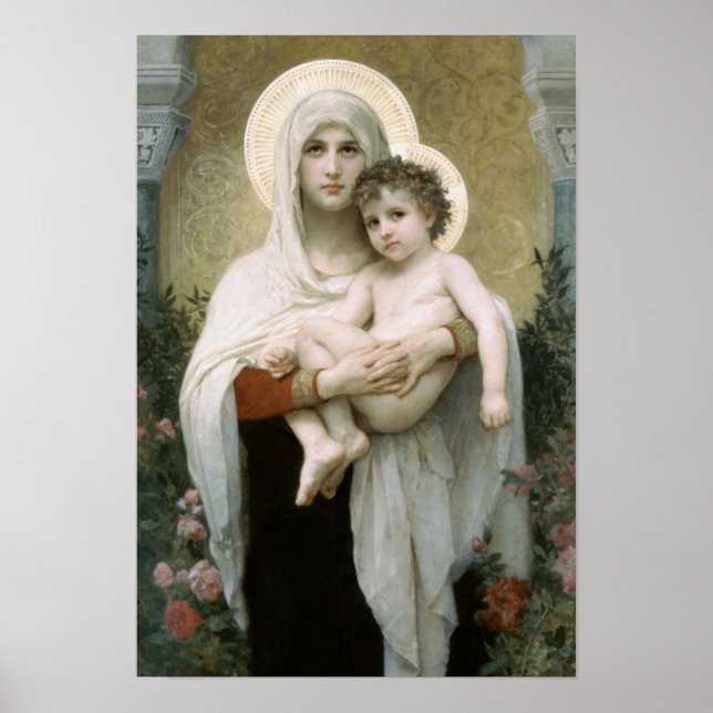 Póster A Madonna do Natal das Rosas (Frente)