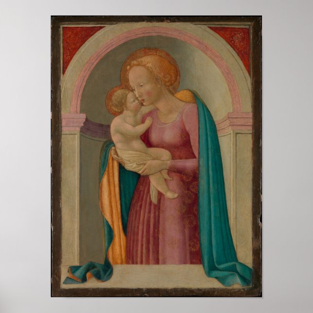 Póster A Madonna e a Criança (Frente)