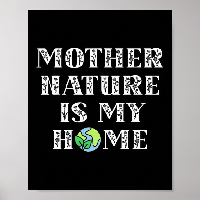 Poster A Mãe Bonita É Minha Criança. (Frente)