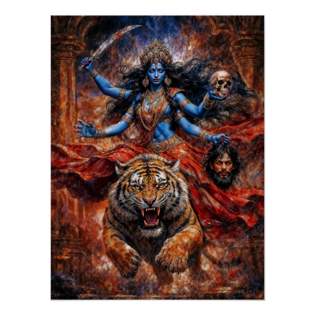 Póster A Mãe da Ruína e Renovação Mãe Kali (Frente)