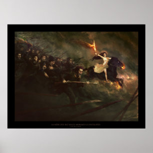 Poster A mãe das batalhas que efectuam os patriotas