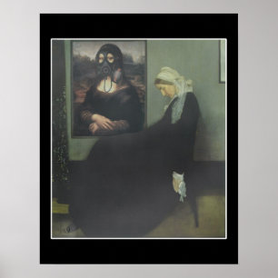 Póster A Mãe do Assobiador ficou Gassed