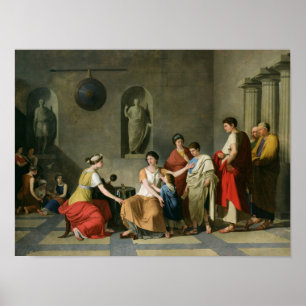Poster A mãe do Gracchi, c.1780