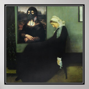 Póster A mãe do Whistler ficou chateada por Mona Lisa?