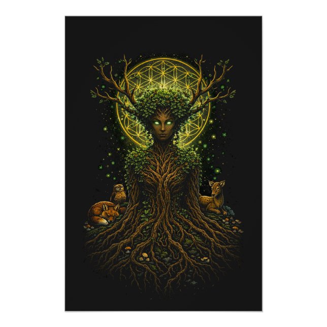 Póster A Mãe Verde (Frente)