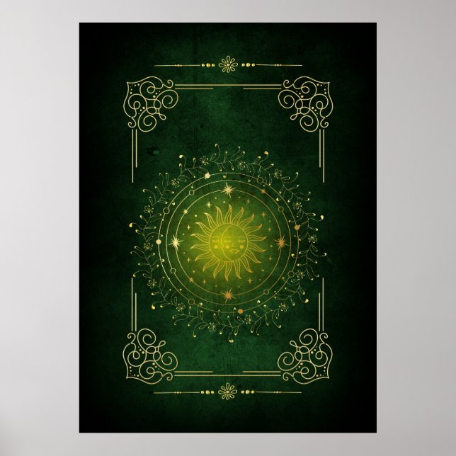 Poster A Magia do Sol e da Lua (Frente)