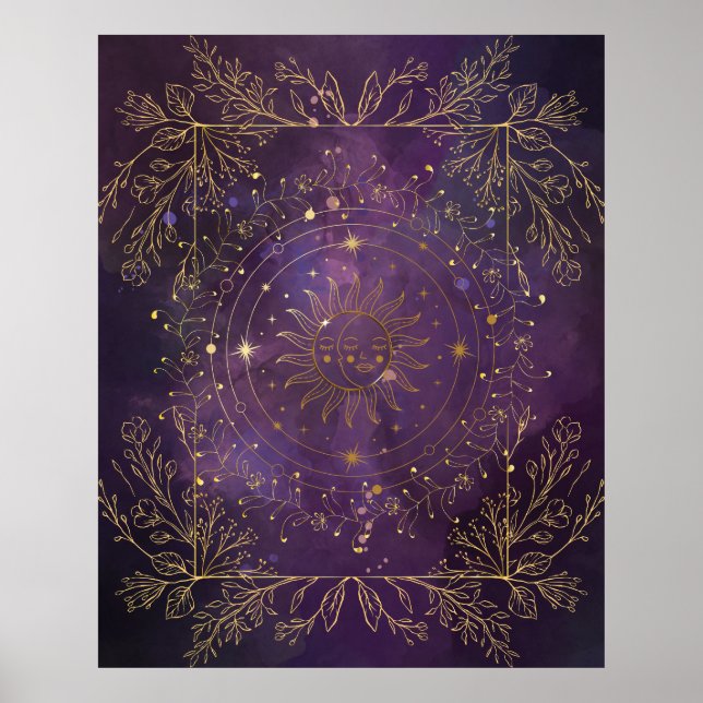 Poster A Magia do Sol e da Lua (Frente)