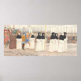 Poster A Maid na Armadura - Boutet de Monvel Fine Art