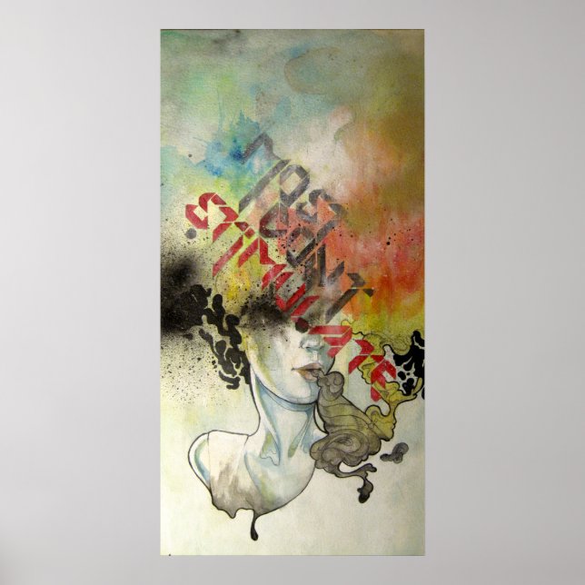 Póster A maioria não estimula (Frente)