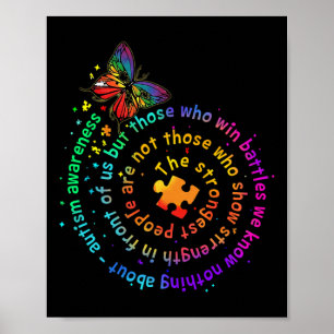 Poster A mais forte consciência de borboletas das Pessoas