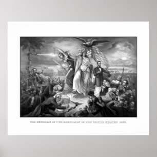 Póster A manifestação da rebelião -- Guerra civil