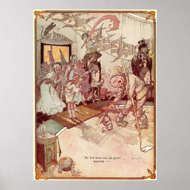 Póster A Mansão Queer do Espantalho (Frente)