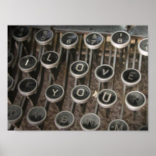 Poster A Máquina de Digitalização Chega "Eu Te Amo"