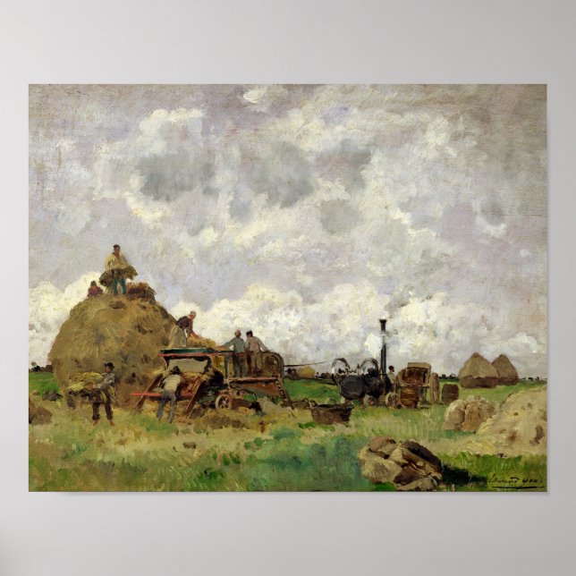 Póster A Máquina de Limpeza (Frente)