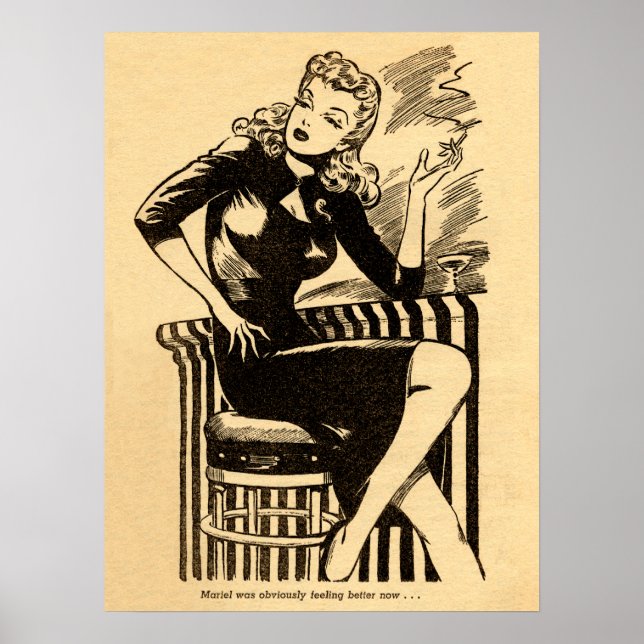 Póster A Mariel sentia-se melhor agora. (Frente)