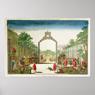 Poster A Market Garden at One of the Gates of Paris