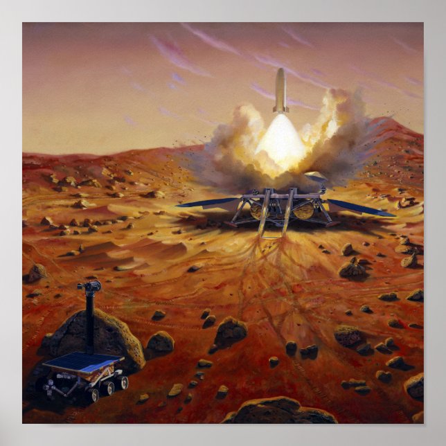 Póster A Mars ascent Veículo 2 (Frente)