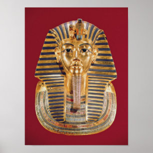 Poster A máscara funerária de Tutankhamun
