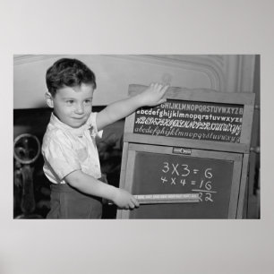 Póster A matemática é fácil