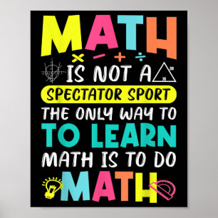 Poster A Matemática Não É Um Espetáculo Que Estiva De Vol