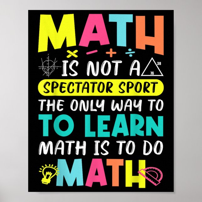Poster A Matemática Não É Um Espetáculo Que Estiva De Vol (Frente)