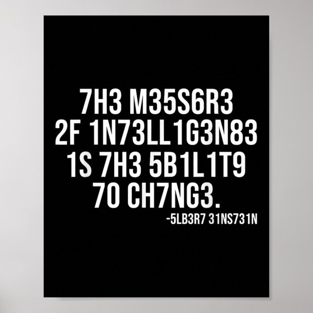 Poster A Medida de Inteligência Codificada Motivacional C (Frente)