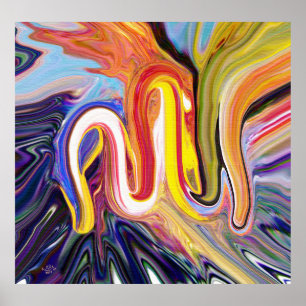 Póster A melhor arte islâmica moderna