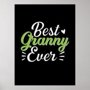 Poster A Melhor Avó De Madre Arte