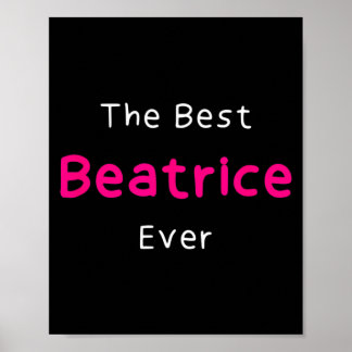 Poster A Melhor Citação de Beatrice _ Para Mulheres Chama
