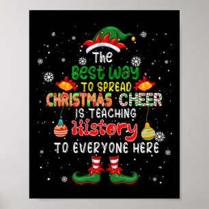Poster A Melhor Maneira De Espalhar O Feliz De Natal É En