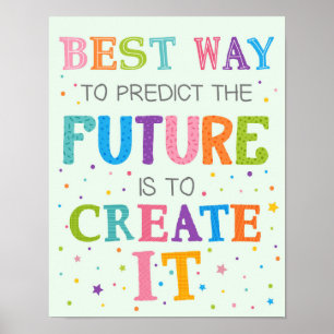 Poster A Melhor Maneira De Prever A Proposta De Crescimen