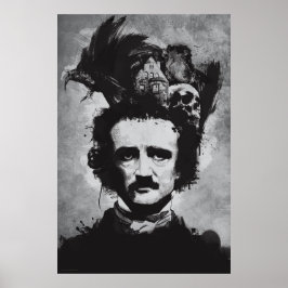 Poster A mente de Edgar Allen Poe