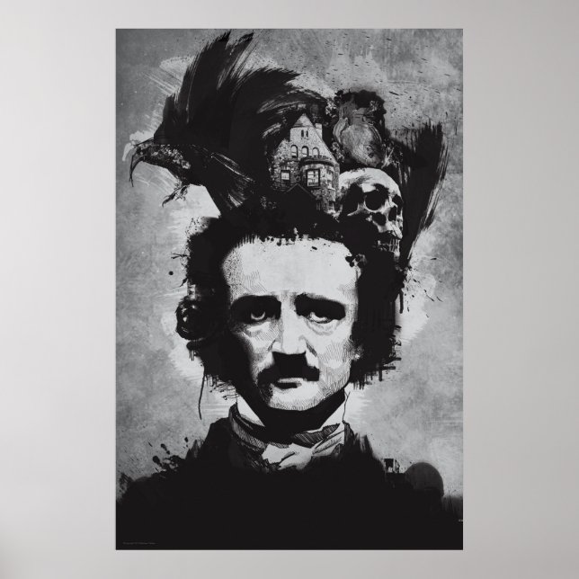 Poster A mente de Edgar Allen Poe (Frente)