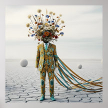 A Mente em Flor: Odisseia Surrealista no Deserto F