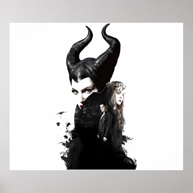 Poster A Merch Premium Malévola (Frente)