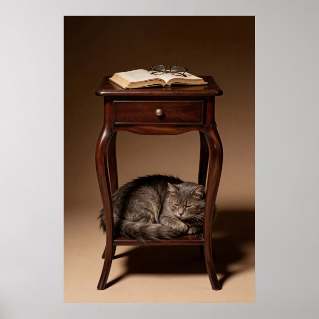 Poster A Mesa de Cabeceira (Frente)