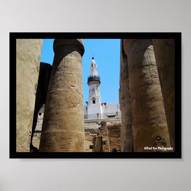Poster A Mesquita do Templo de Luxor (Frente)