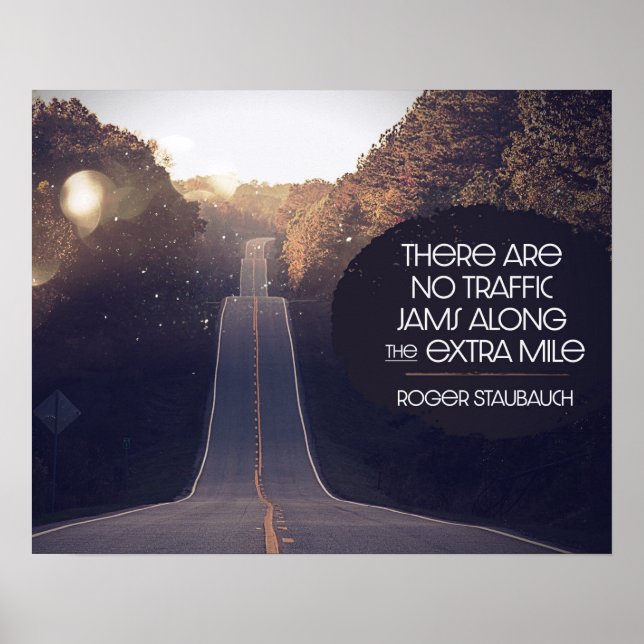 Poster A Milha Extra (Frente)