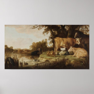 Poster A Milkmaid Aelbert Cuyp