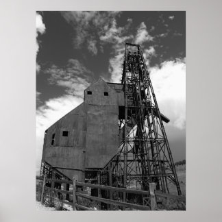 Póster A Mina #2 B&W