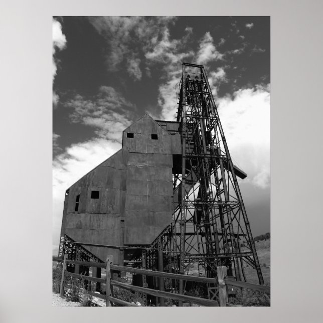 Póster A Mina #2 B&W (Frente)