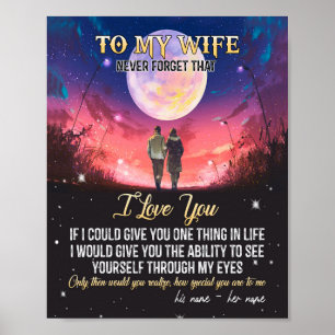 Poster À Minha Esposa Carta À Minha Esposa Amor De Mari