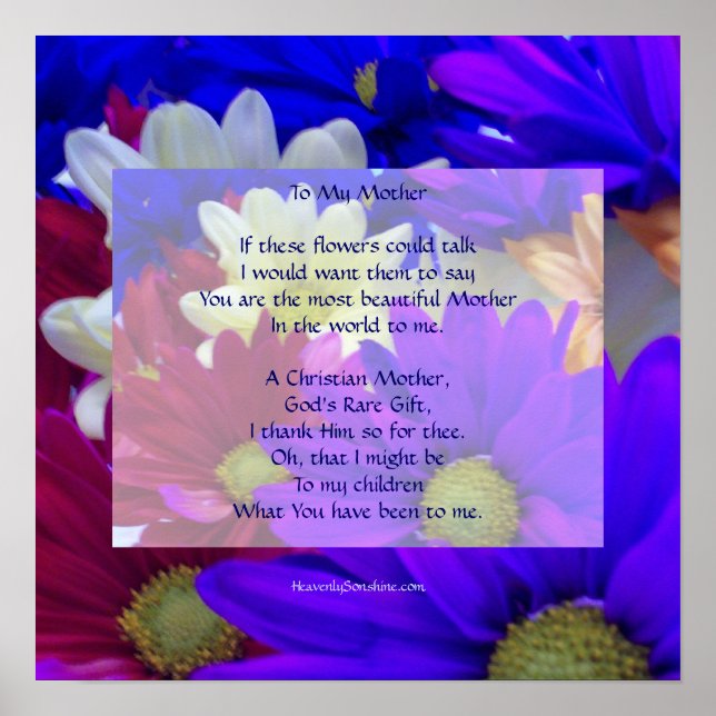 Poster À Minha Mãe (Frente)